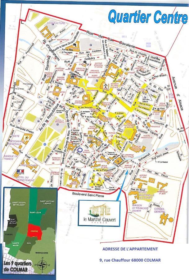 Appartements Chauffour - Colmar Centre 외부 사진